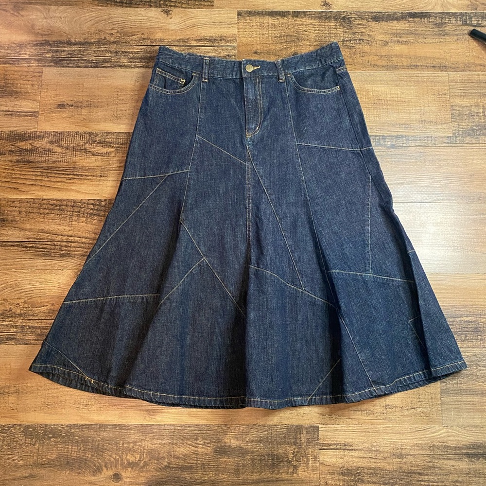 Ralph Lauren Jeans Western Style Skirt Size 10